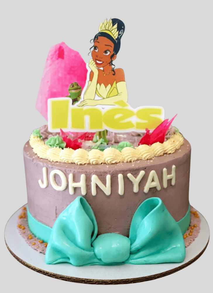 Classy The Princess and the Frog Cake