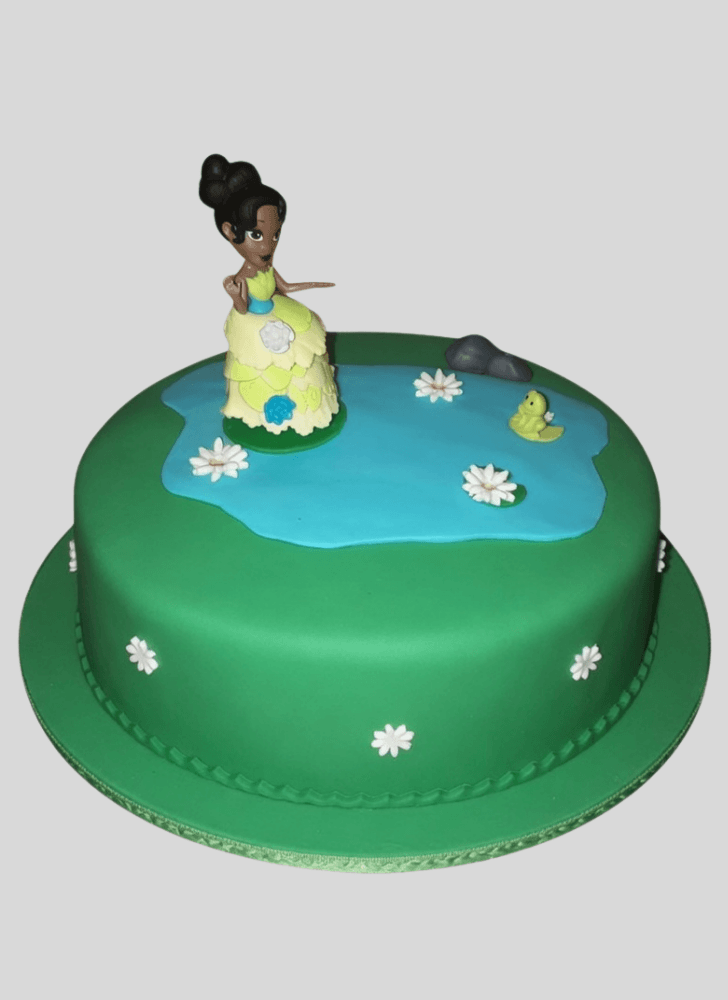 Comely The Princess and the Frog Cake