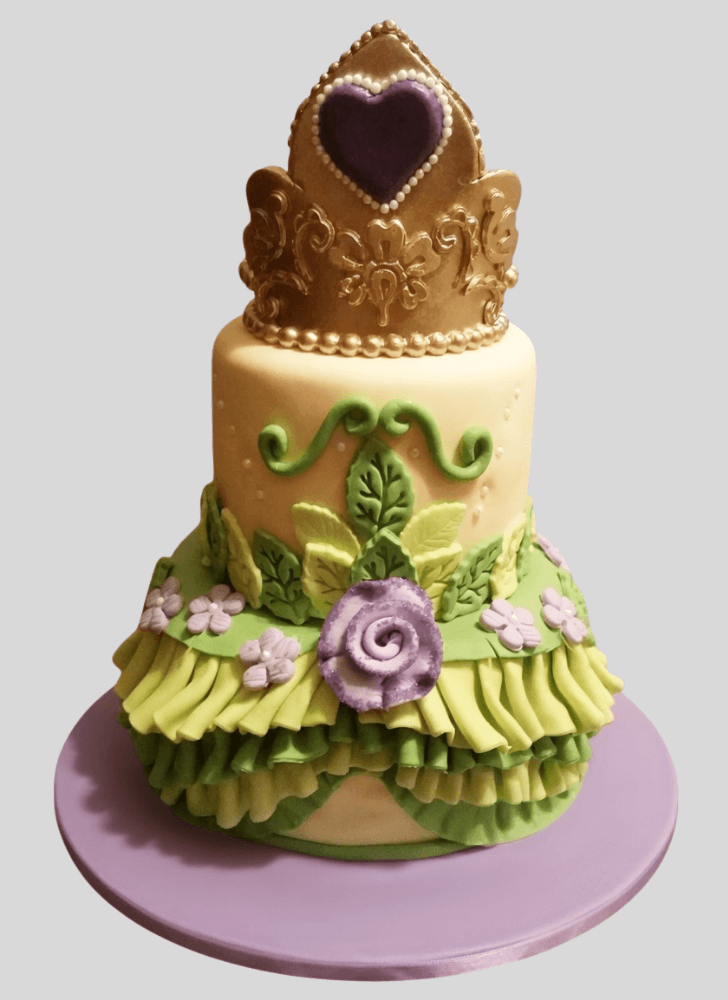 Dazzling The Princess and the Frog Cake