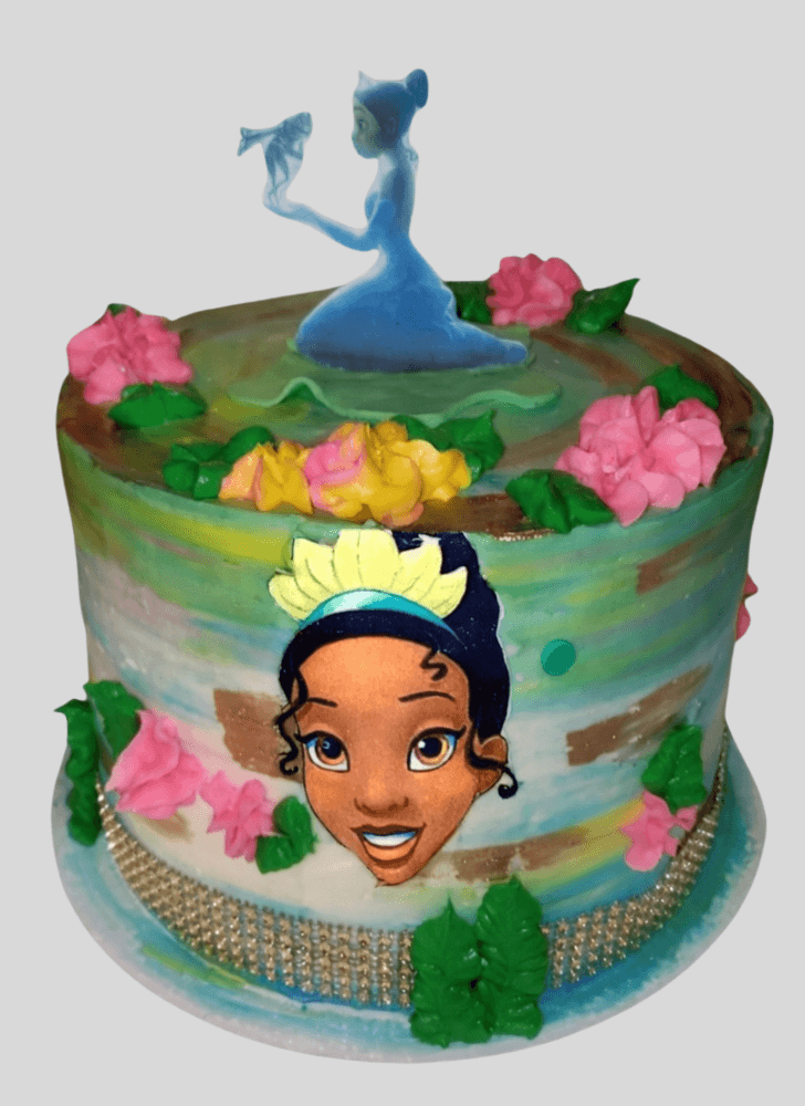Elegant The Princess and the Frog Cake