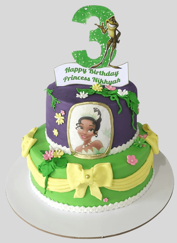 Enthralling The Princess and the Frog Cake