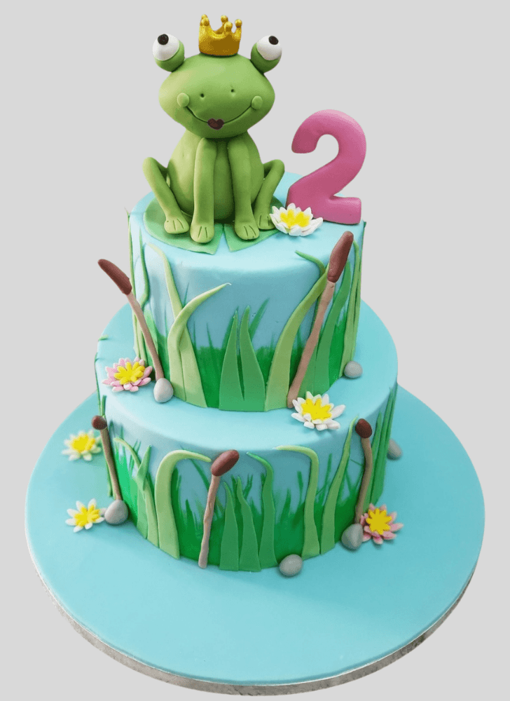 Exquisite The Princess and the Frog Cake