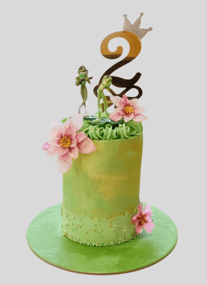 Fine The Princess and the Frog Cake