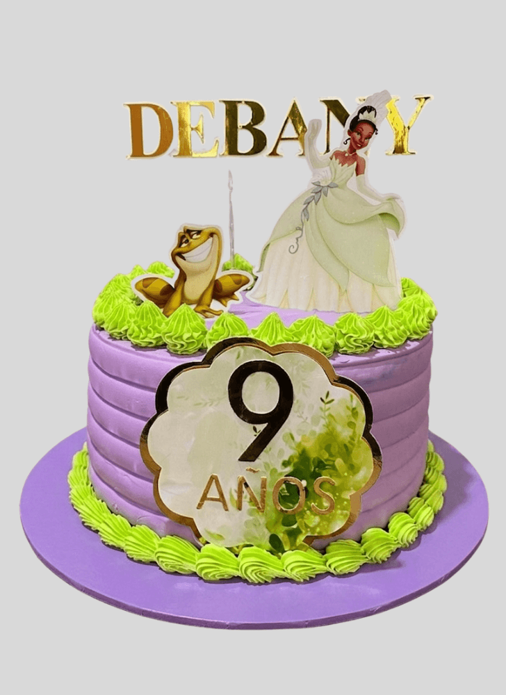 Graceful The Princess and the Frog Cake