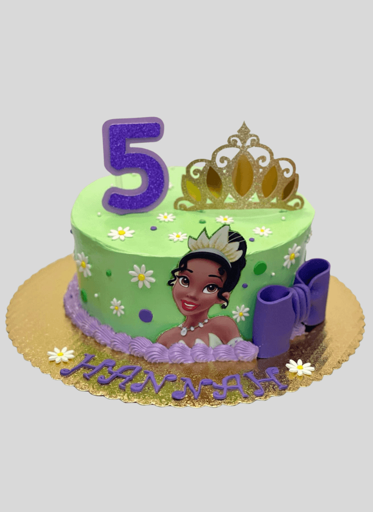 Refined The Princess and the Frog Cake