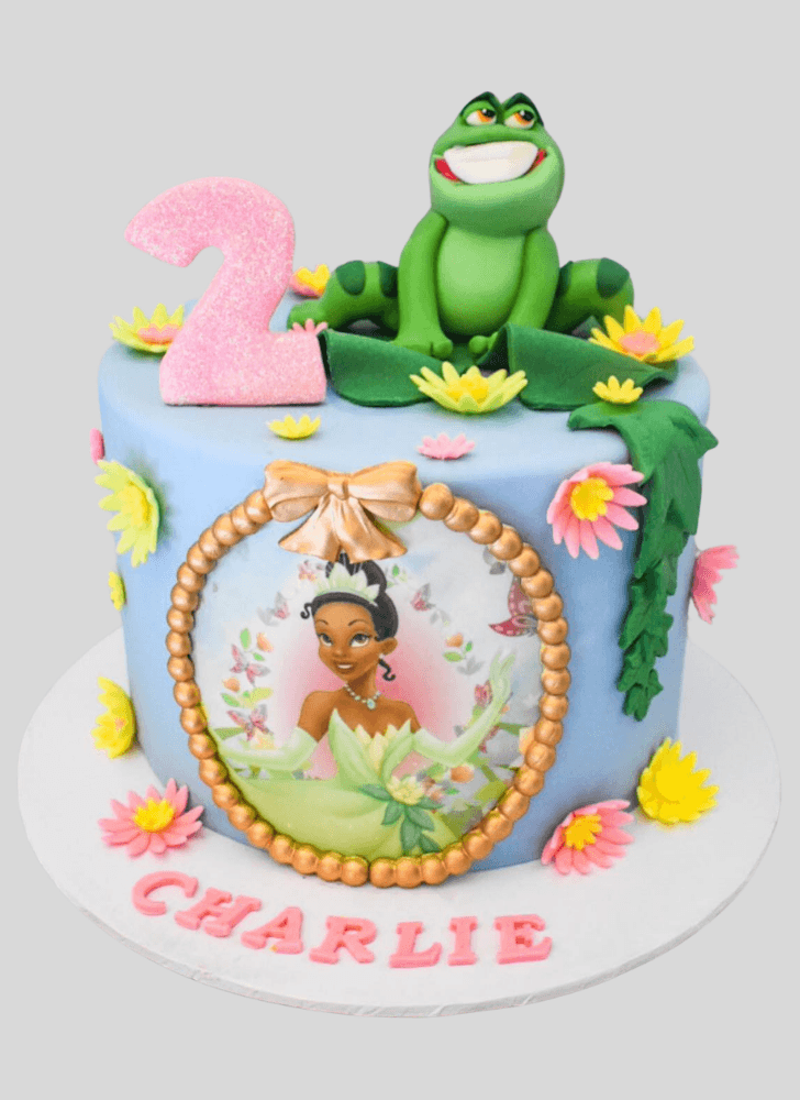 Resplendent The Princess and the Frog Cake