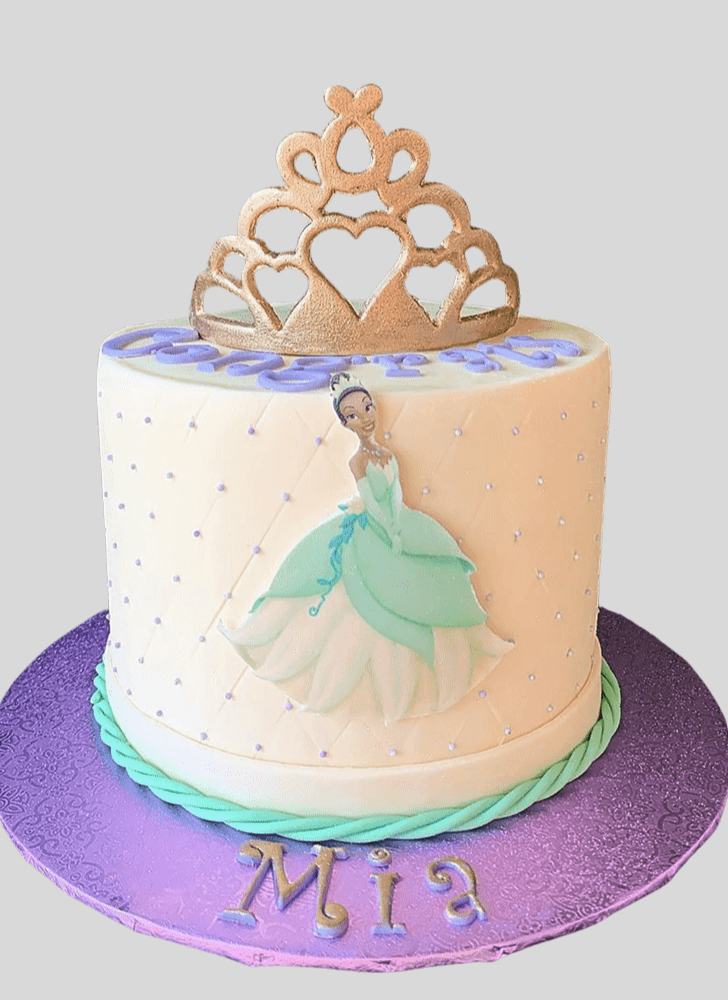 Slightly The Princess and the Frog Cake