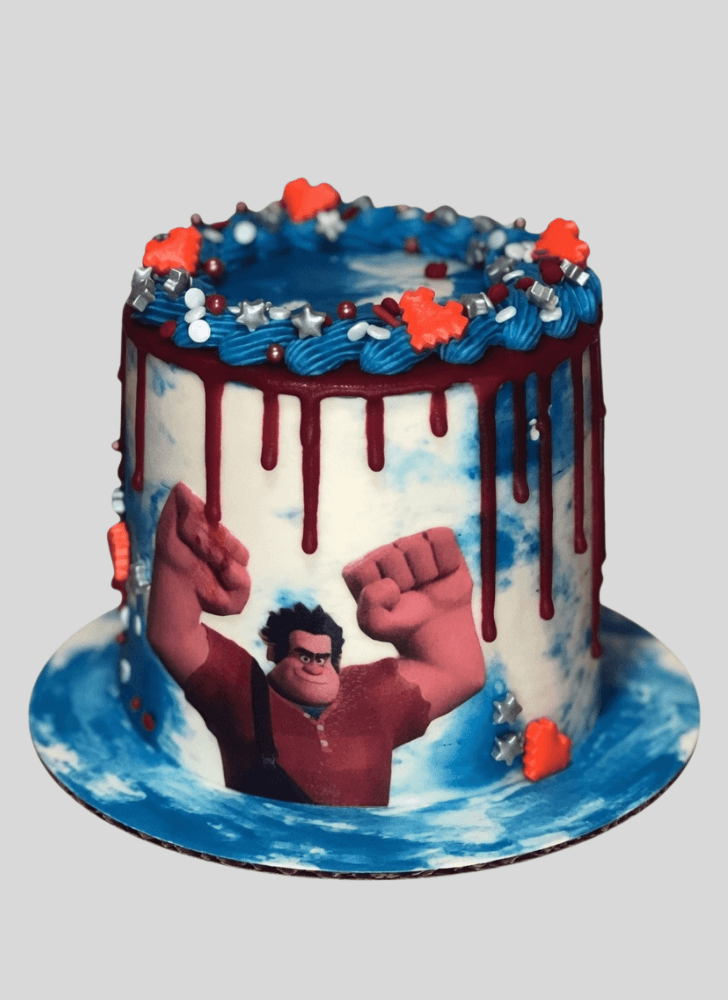 Cute Wreck-It Ralph Cake