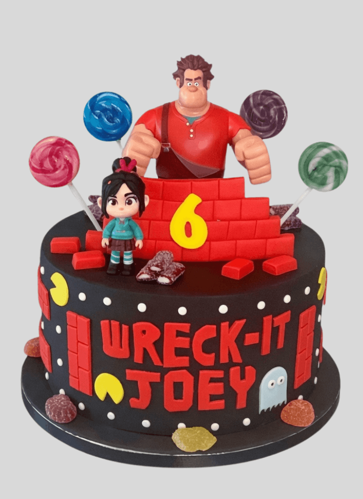Delicate Wreck-It Ralph Cake