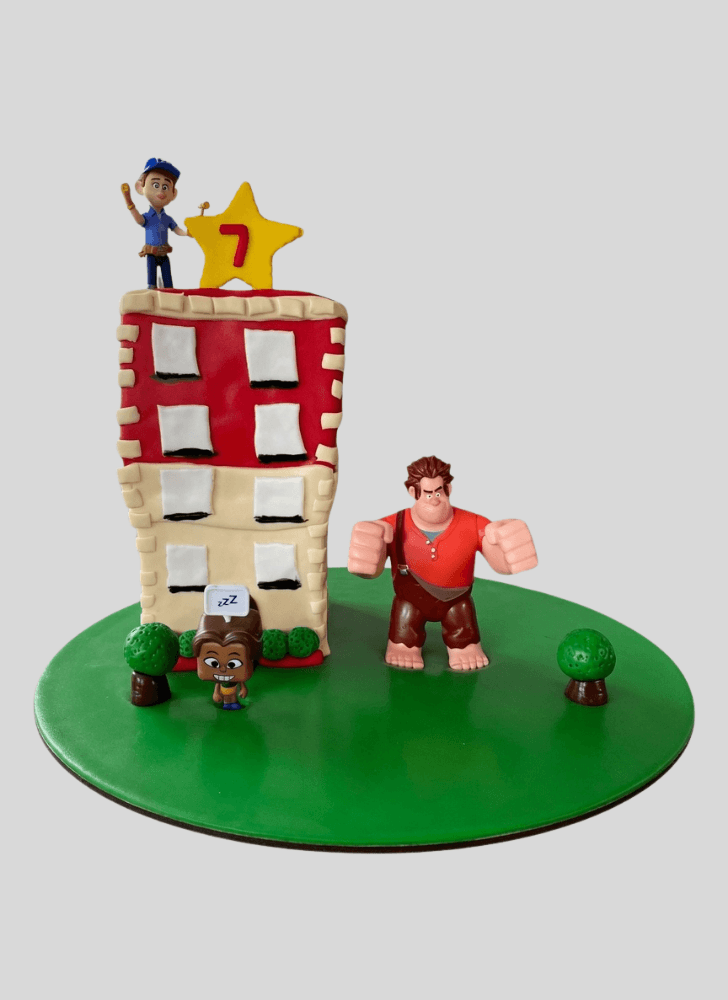 Elegant Wreck-It Ralph Cake