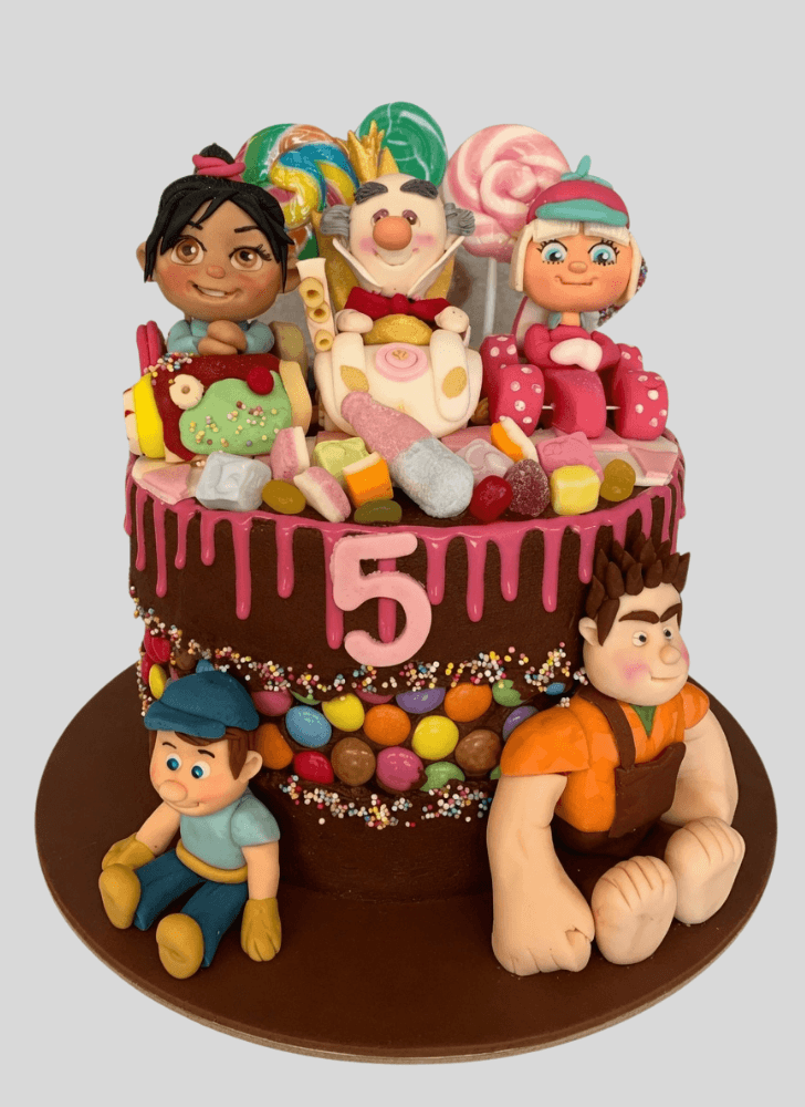 Enthralling Wreck-It Ralph Cake