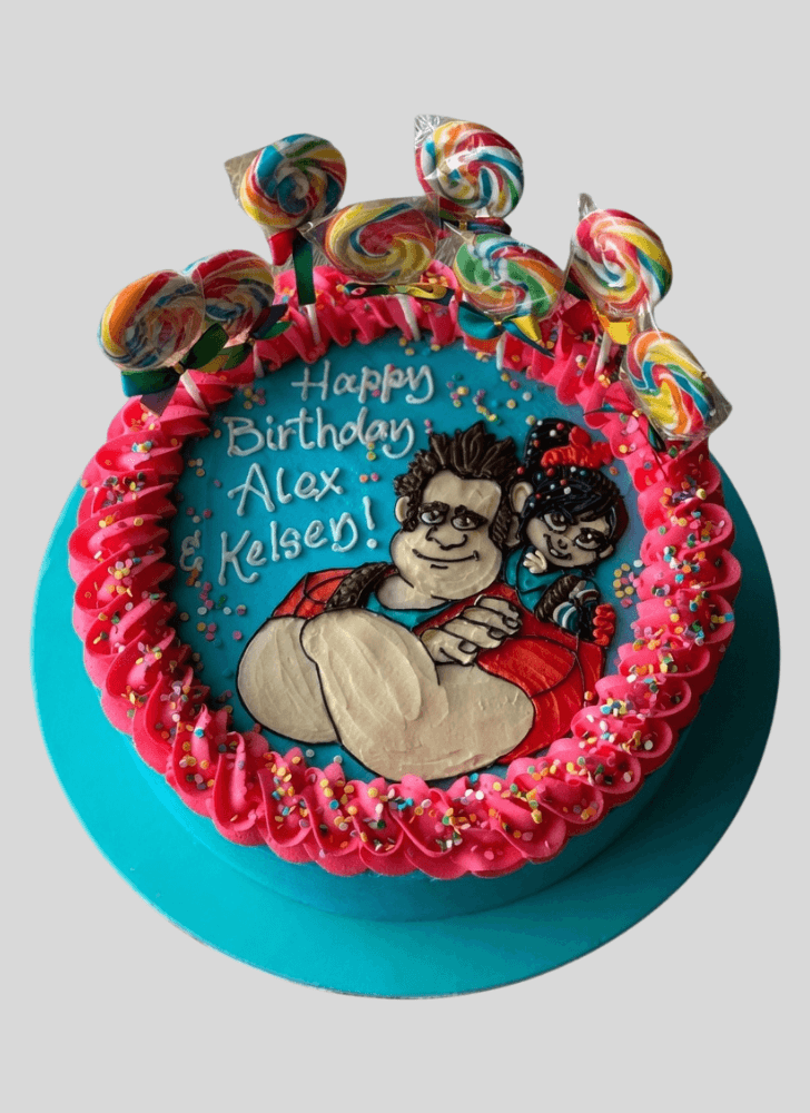 Fascinating Wreck-It Ralph Cake