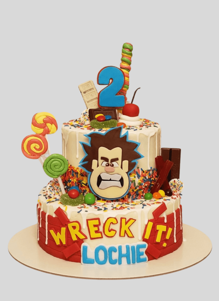 Good Looking Wreck-It Ralph Cake