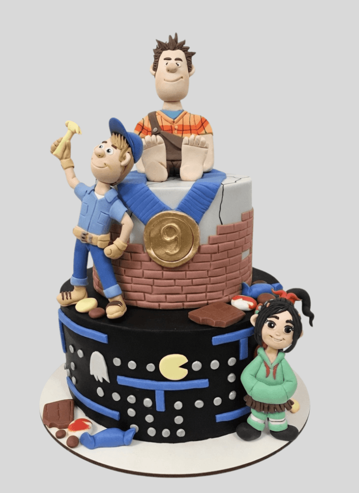 Gorgeous Wreck-It Ralph Cake