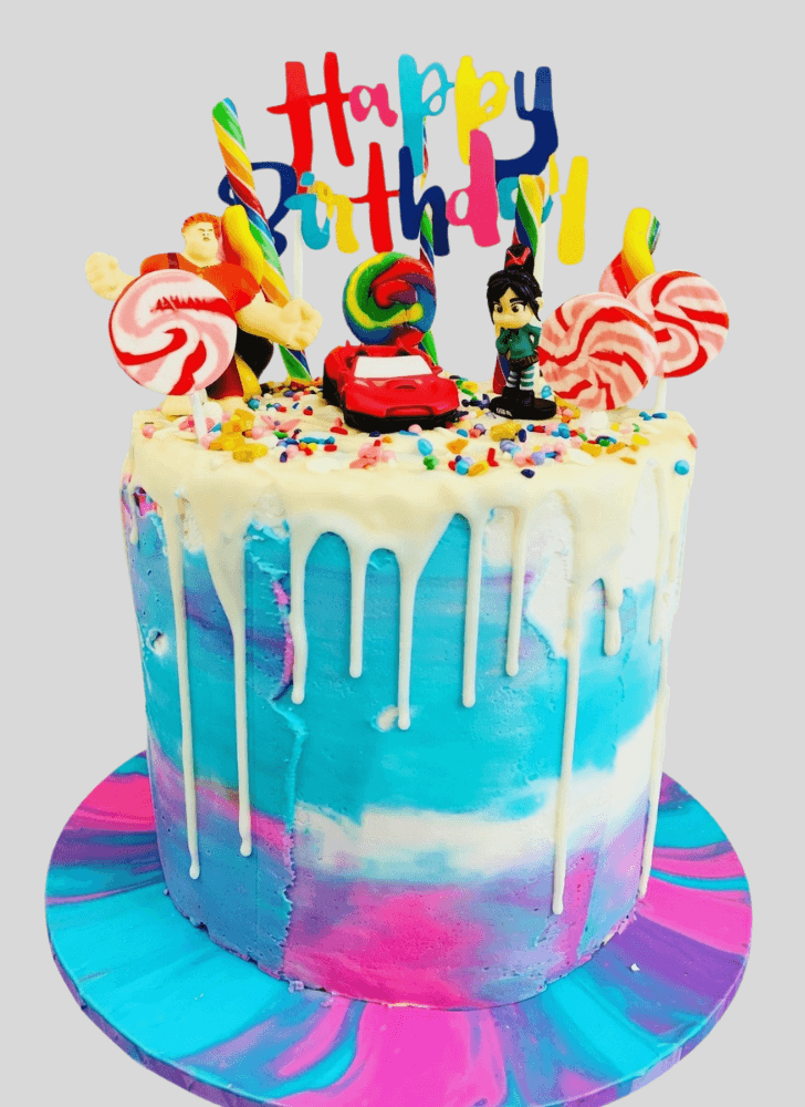 Handsome Wreck-It Ralph Cake