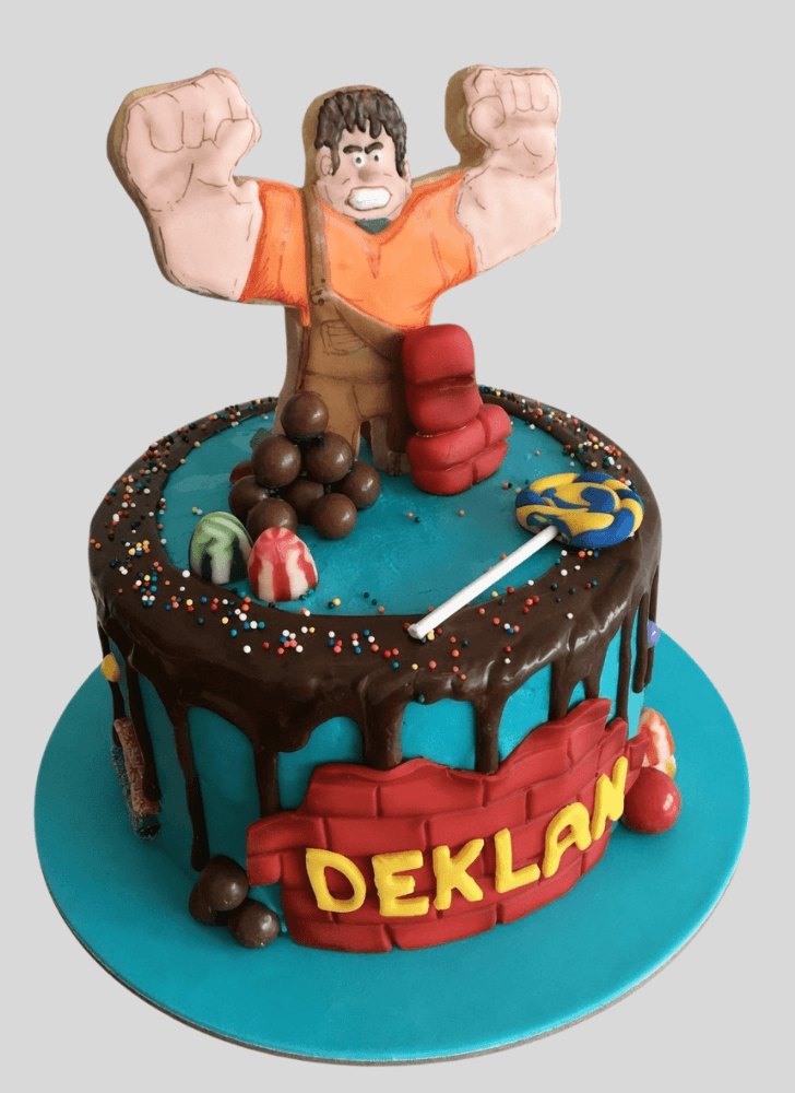 Ideal Wreck-It Ralph Cake