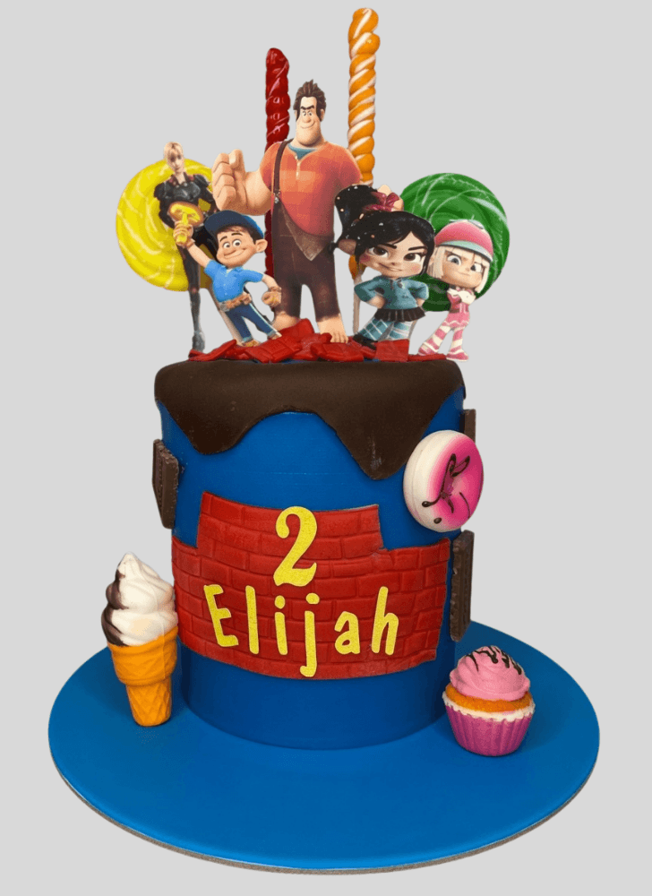 Inviting Wreck-It Ralph Cake