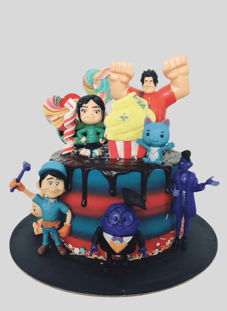 Lovely Wreck-It Ralph Cake Design