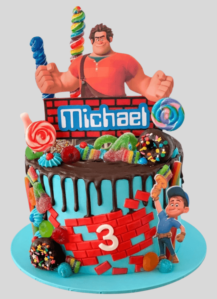 Pleasing Wreck-It Ralph Cake