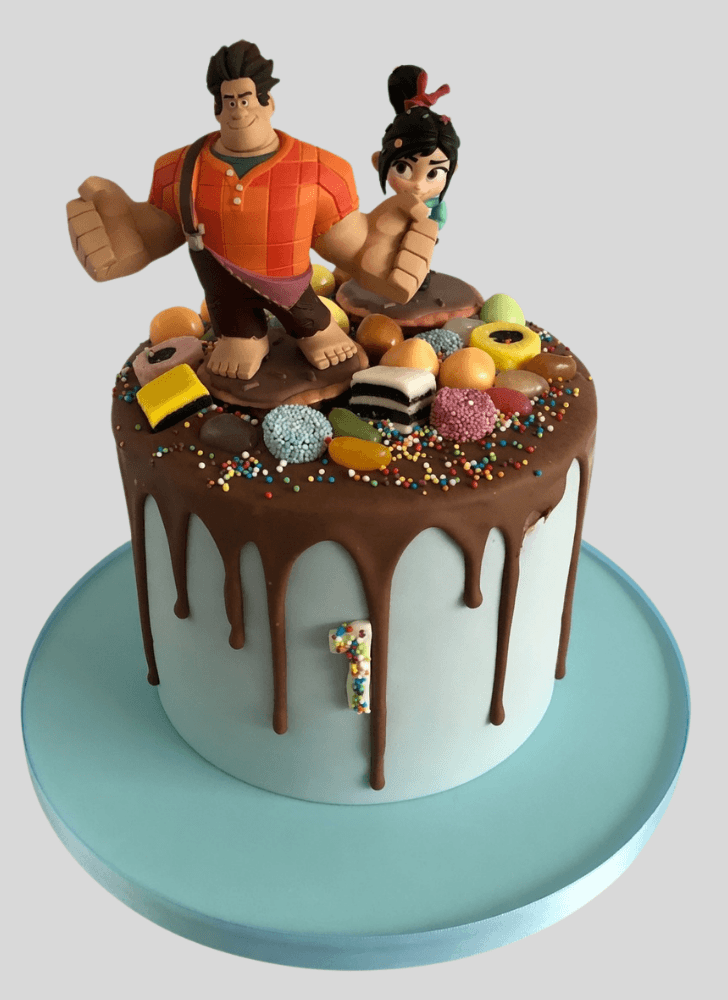 Pretty Wreck-It Ralph Cake