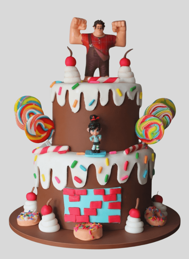 Ravishing Wreck-It Ralph Cake