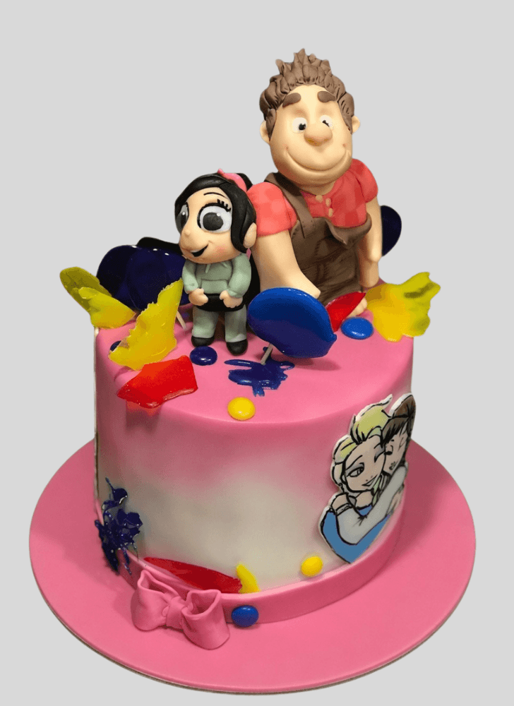 Resplendent Wreck-It Ralph Cake