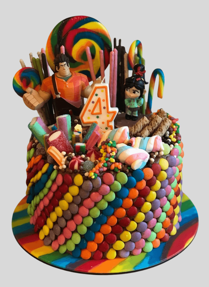Slightly Wreck-It Ralph Cake