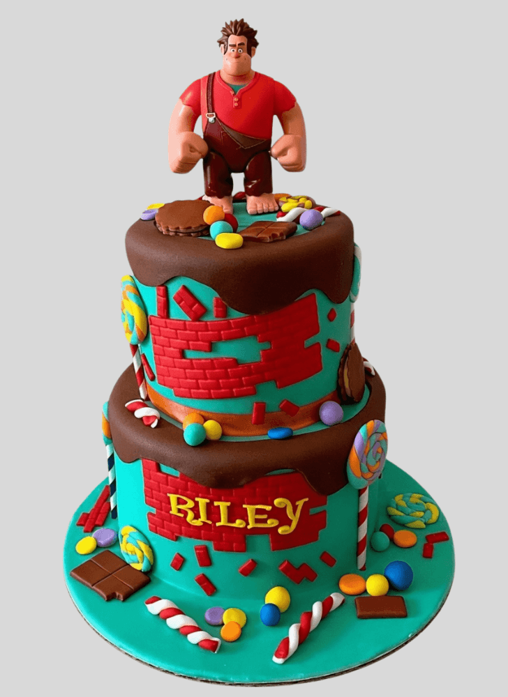Stunning Wreck-It Ralph Cake