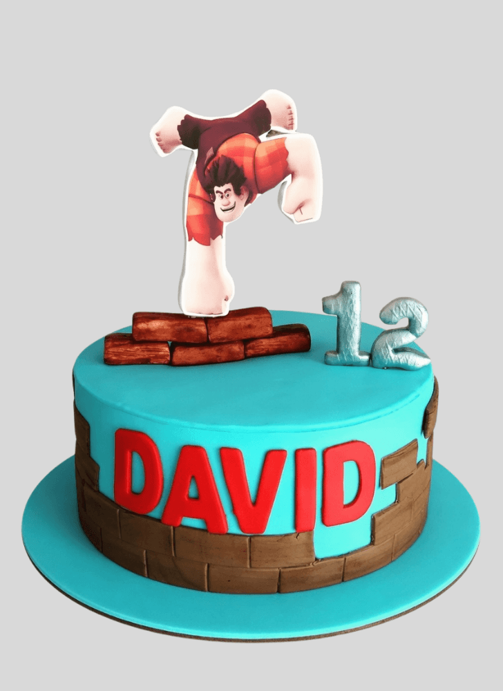 Superb Wreck-It Ralph Cake
