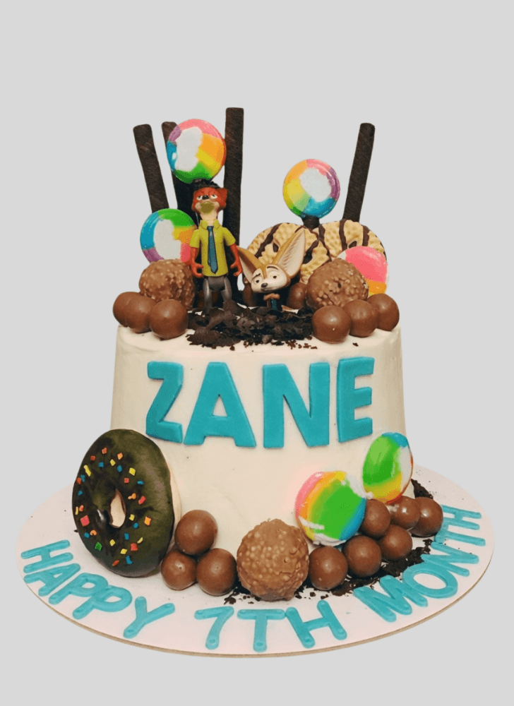 Angelic Zootopia Cake