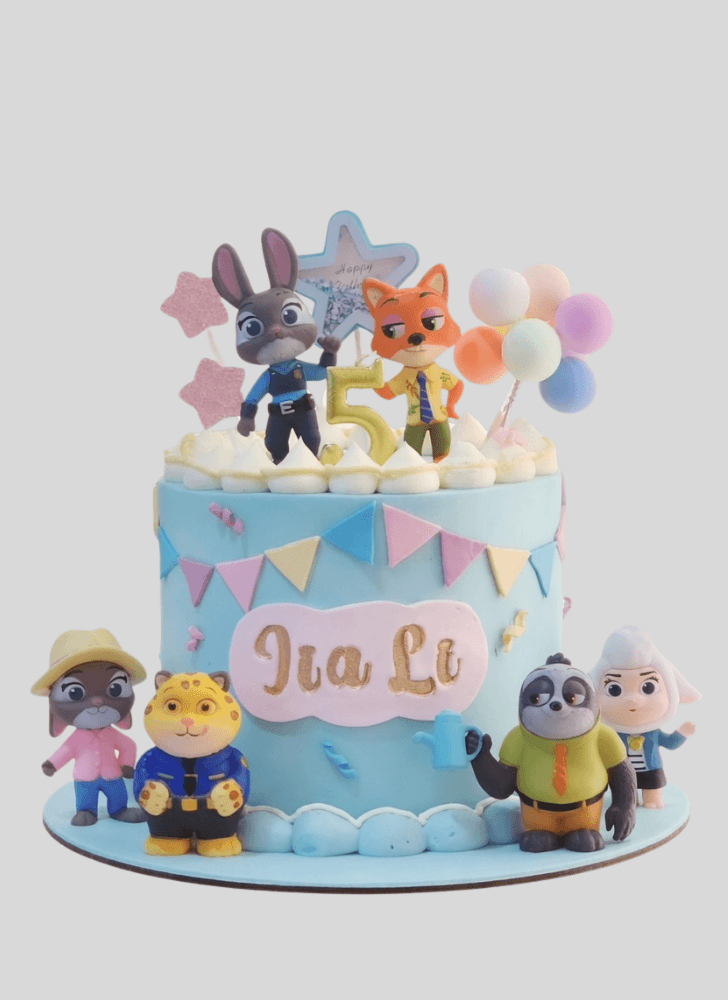 Divine Zootopia Cake