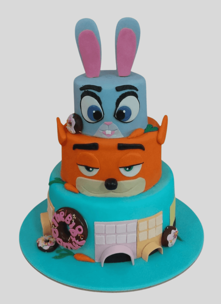 Good Looking Zootopia Cake