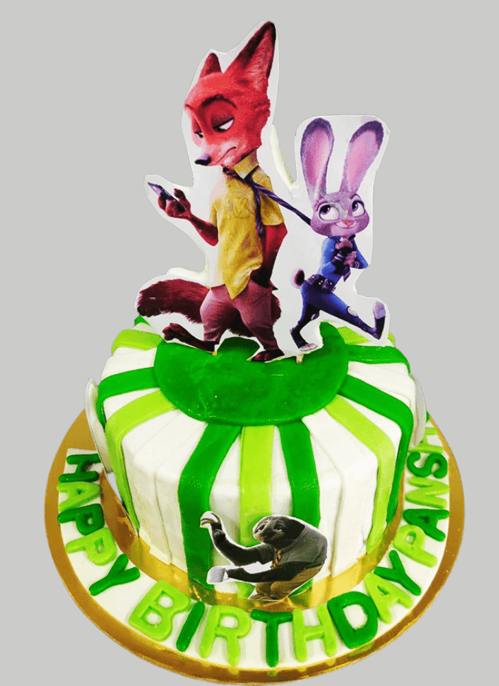 Ravishing Zootopia Cake