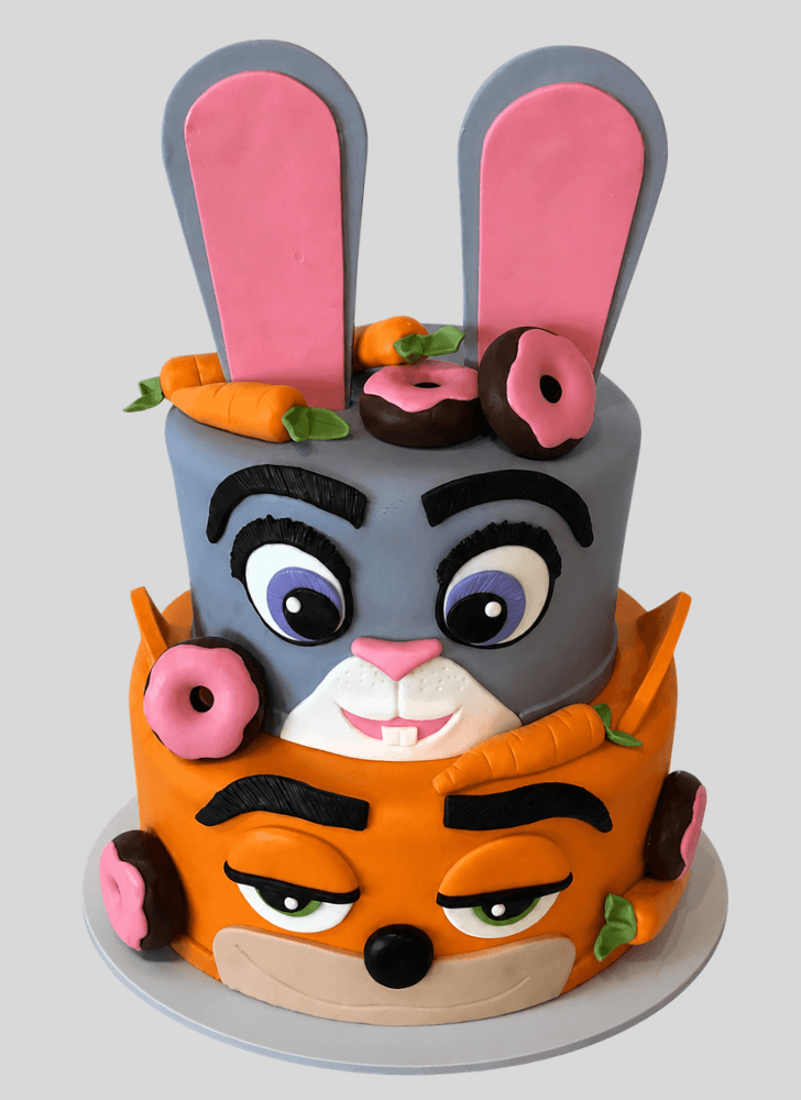 Slightly Zootopia Cake