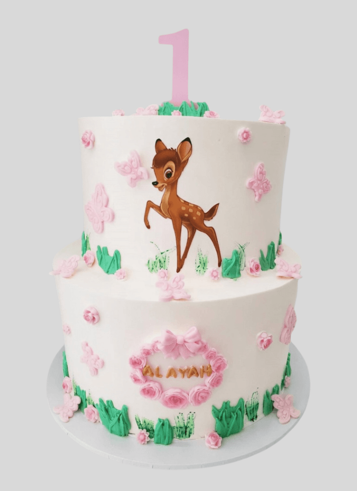 Adorable Bambi Cake