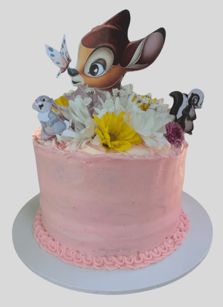 Alluring Bambi Cake