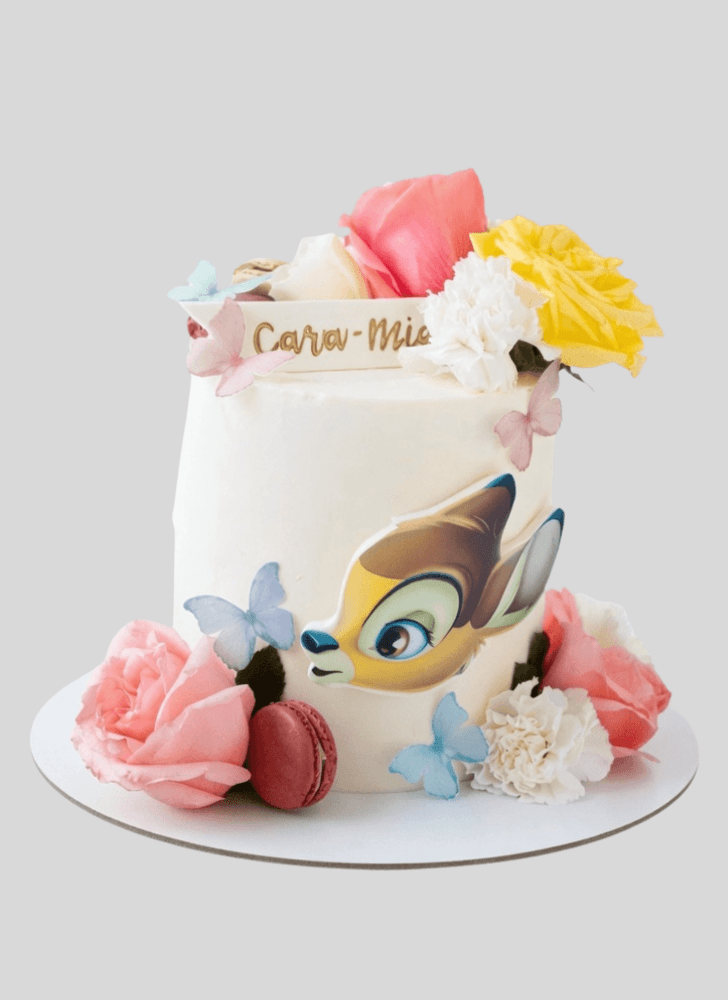 Appealing Bambi Cake