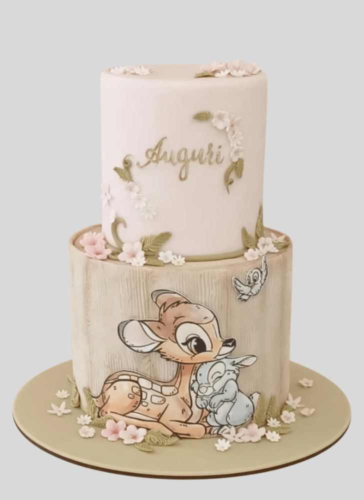 Classy Bambi Cake