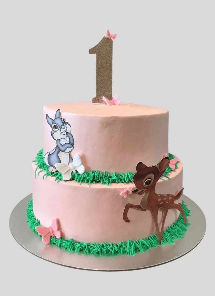 Cute Bambi Cake