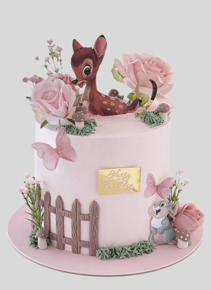Dazzling Bambi Cake