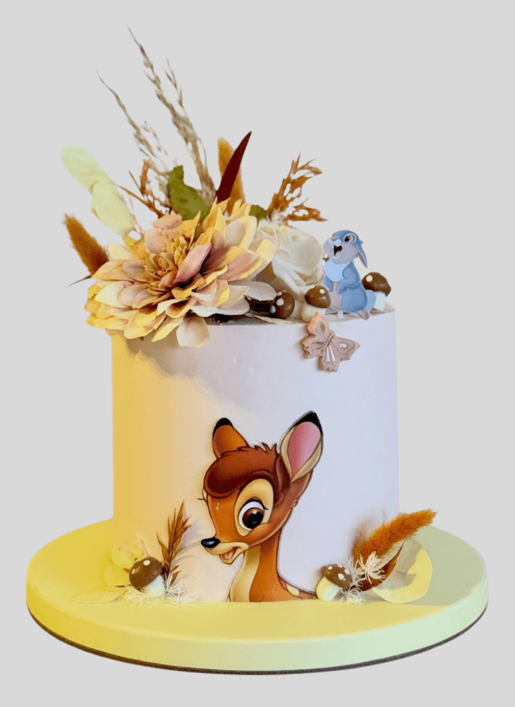 Delicate Bambi Cake