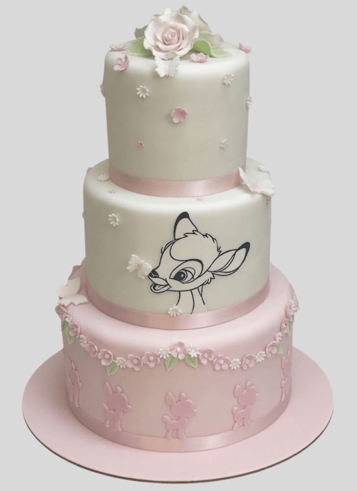 Enthralling Bambi Cake
