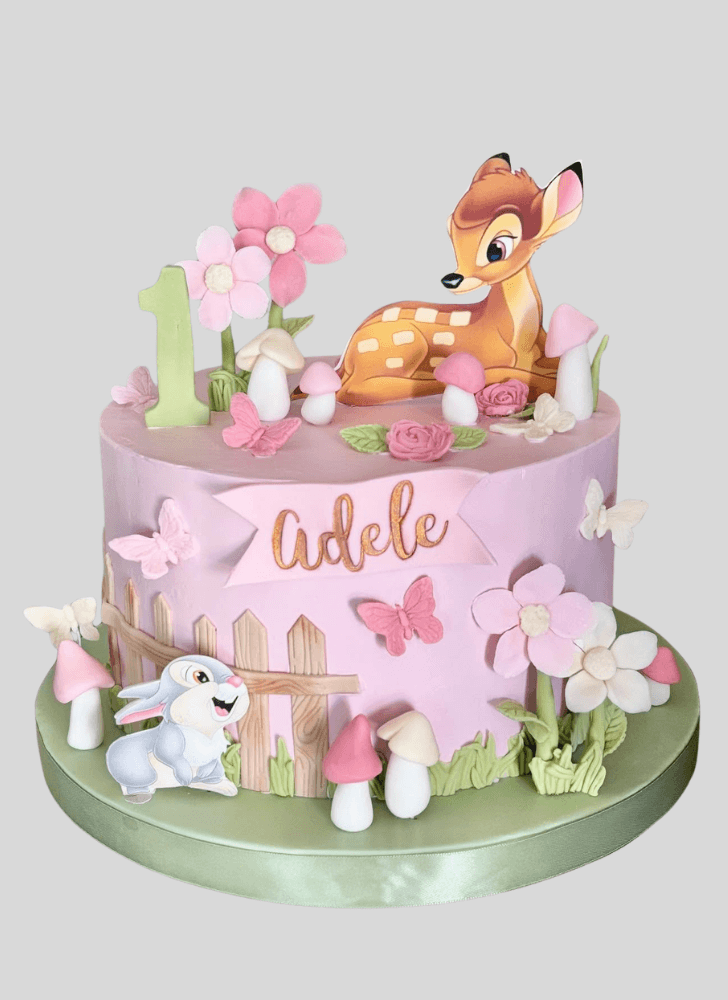 Fascinating Bambi Cake