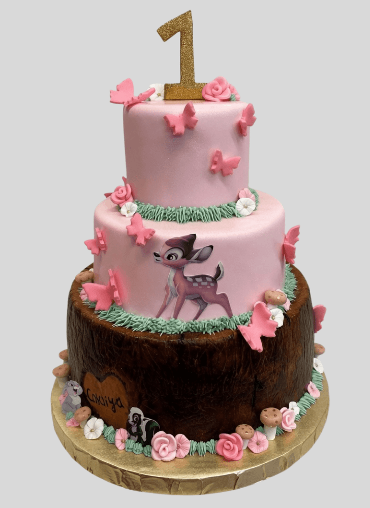Gorgeous Bambi Cake