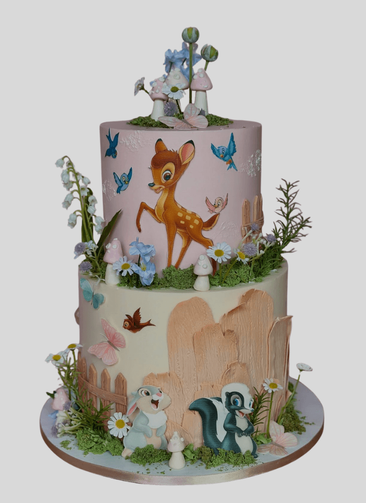Lovely Bambi Cake Design