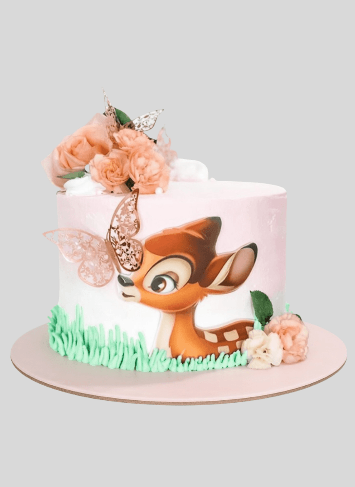 Pleasing Bambi Cake