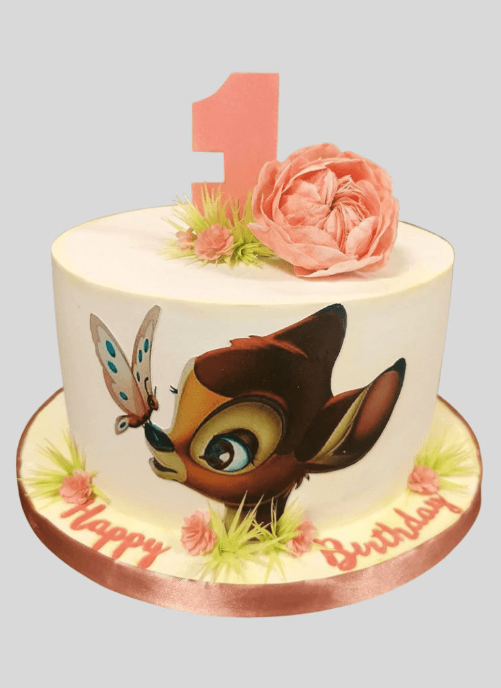 Refined Bambi Cake