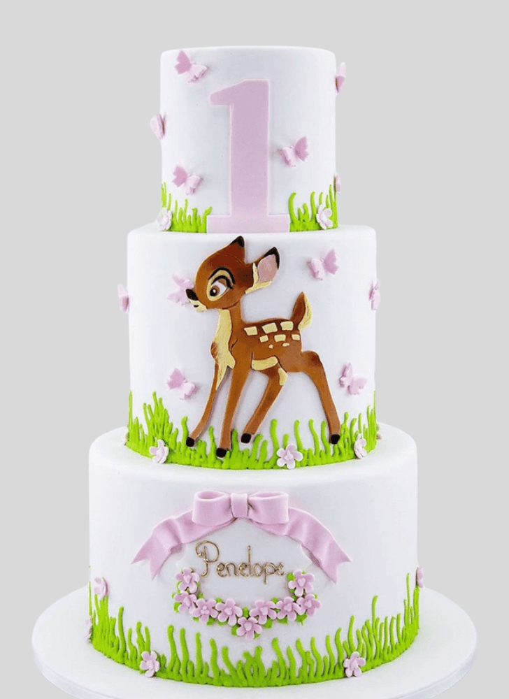 Shapely Bambi Cake
