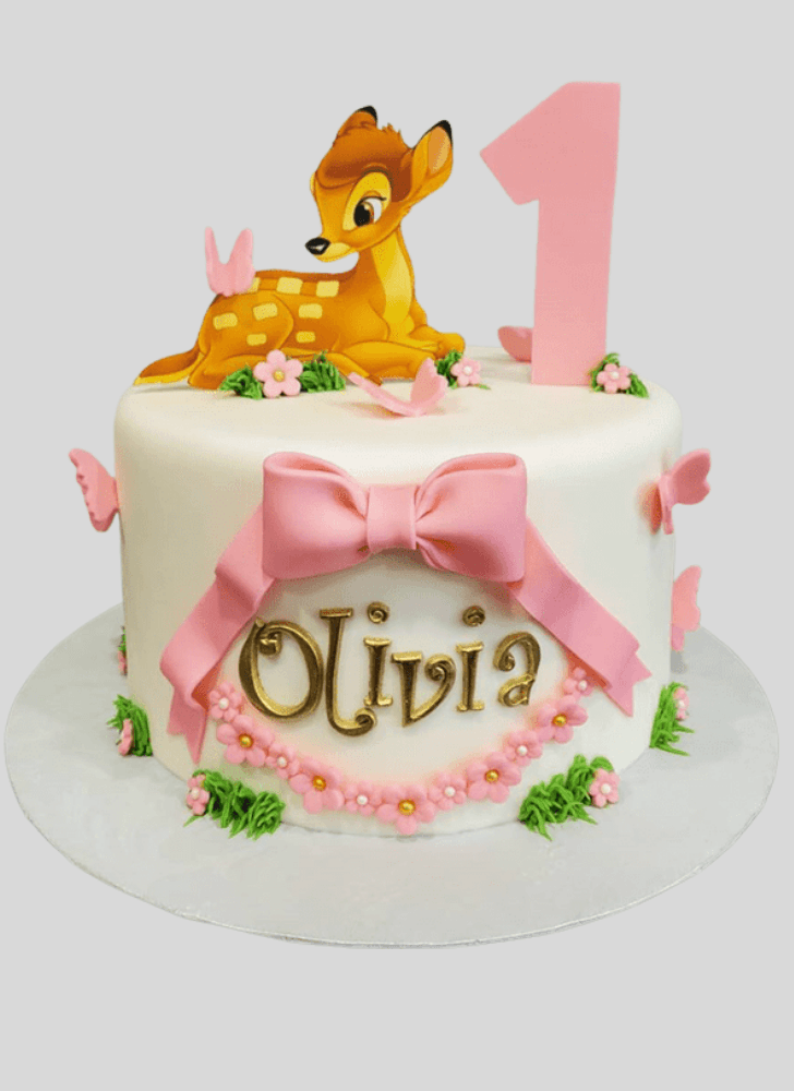 Wonderful Bambi Cake Design