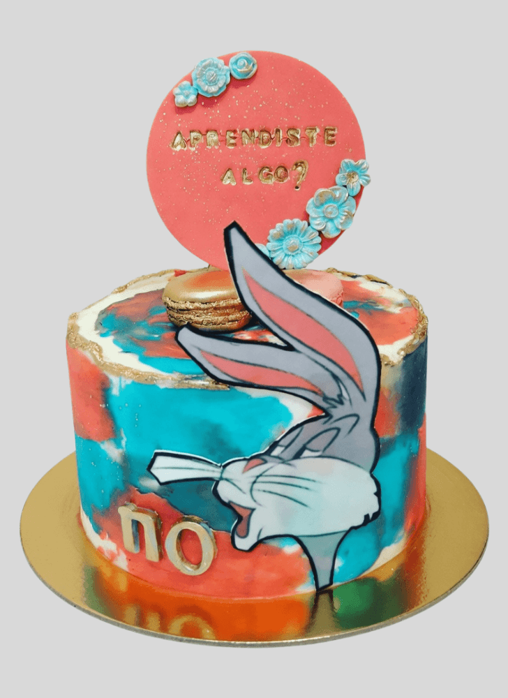 Captivating Bugs Bunny Cake